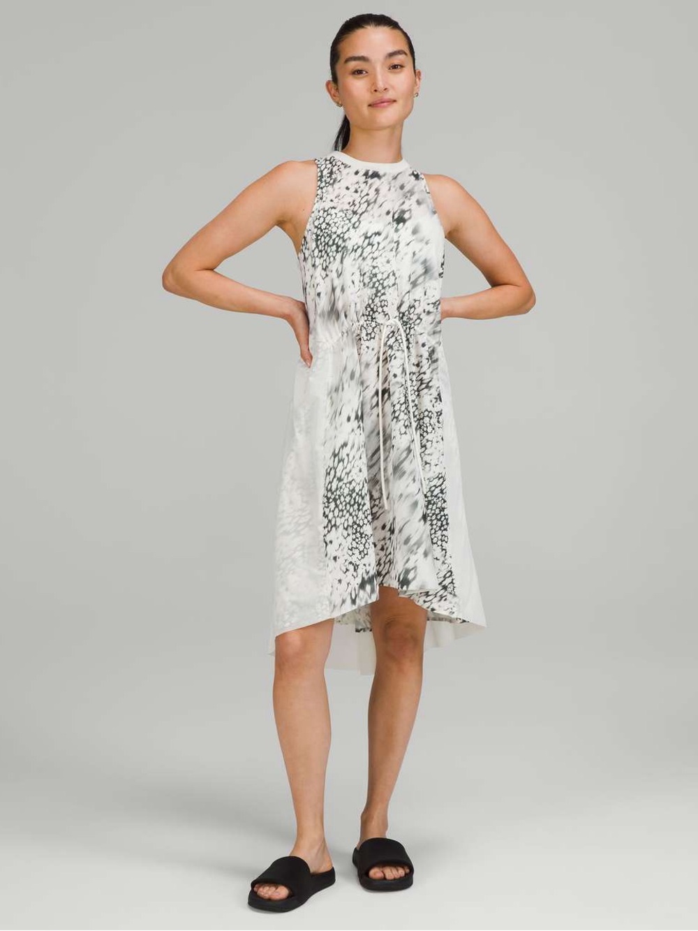 LULULEMON - Mesh Overlay High-Neck Dress